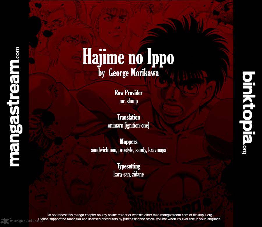 Hajime no Ippo: Fighting Spirit, Chapter 930 image 19